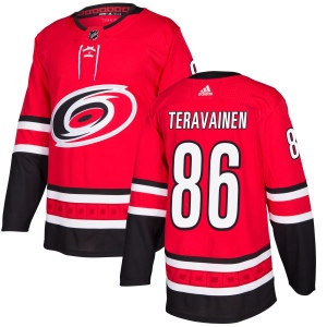 Men's Teuvo Teravainen Carolina Hurricanes Authentic Jersey - Red