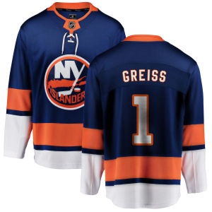 Men's Thomas Greiss New York Islanders Home Breakaway Jersey - Blue