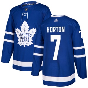 Men's Tim Horton Toronto Maple Leafs Authentic Jersey - Blue