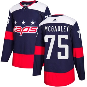 Men's Tim McGauley Washington Capitals Authentic 2018 Stadium Series Jersey - Navy Blue