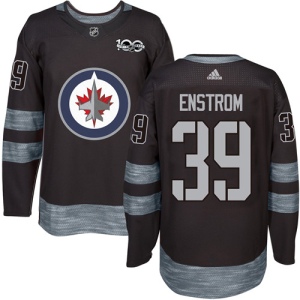 Men's Tobias Enstrom Winnipeg Jets Authentic 1917-2017 100th Anniversary Jersey - Black