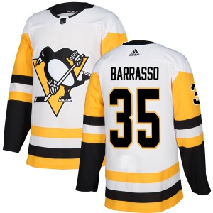 Men's Tom Barrasso Pittsburgh Penguins Authentic Jersey - White