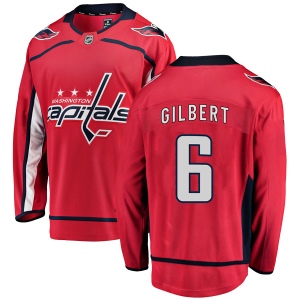 Men's Tom Gilbert Washington Capitals Breakaway Home Jersey - Red