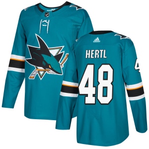 Men's Tomas Hertl San Jose Sharks Authentic Jersey - Teal