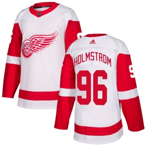 Men's Tomas Holmstrom Detroit Red Wings Authentic Jersey - White