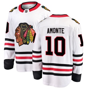 Men's Tony Amonte Chicago Blackhawks Breakaway Away Jersey - White