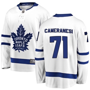 Men's Tony Cameranesi Toronto Maple Leafs Breakaway Away Jersey - White