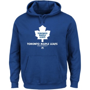 Men's Toronto Maple Leafs Critical Victory VIII Fleece Hoodie - - Royal Blue