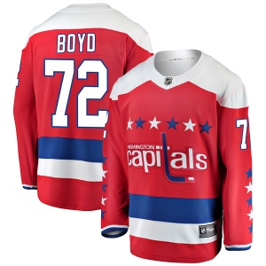 Men's Travis Boyd Washington Capitals Breakaway Alternate Jersey - Red