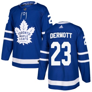 Men's Travis Dermott Toronto Maple Leafs Authentic Home Jersey - Blue