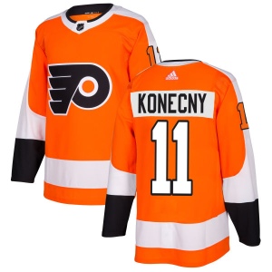 Men's Travis Konecny Philadelphia Flyers Authentic Jersey - Orange