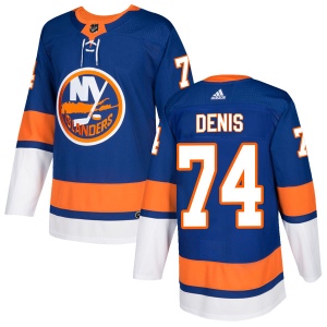 Men's Travis St. Denis New York Islanders Authentic Home Jersey - Royal