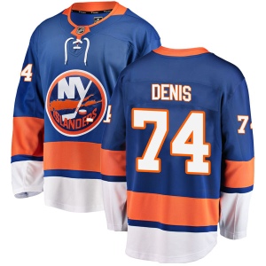 Men's Travis St. Denis New York Islanders Breakaway Home Jersey - Blue