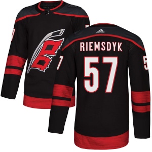 Men's Trevor Van Riemsdyk Carolina Hurricanes Authentic Alternate Jersey - Black