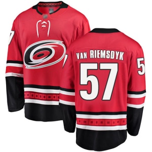 Men's Trevor Van Riemsdyk Carolina Hurricanes Home Breakaway Jersey - Red