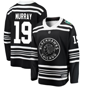 Men's Troy Murray Chicago Blackhawks 2019 Winter Classic Breakaway Jersey - Black