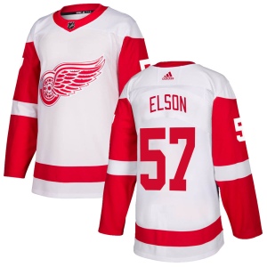 Men's Turner Elson Detroit Red Wings Authentic Jersey - White