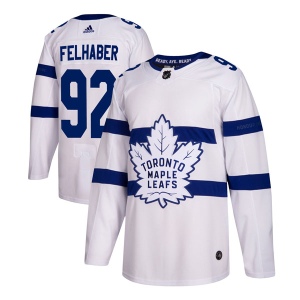 Men's Tye Felhaber Toronto Maple Leafs Authentic 2018 Stadium Series Jersey - White