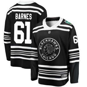 Men's Tyler Barnes Chicago Blackhawks 2019 Winter Classic Breakaway Jersey - Black