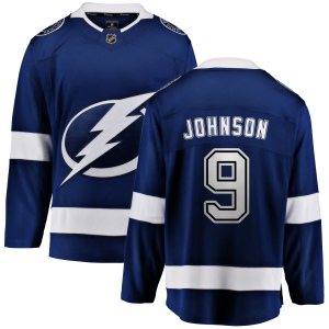 Men's Tyler Johnson Tampa Bay Lightning Home Breakaway Jersey - Blue