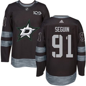 Men's Tyler Seguin Dallas Stars Authentic 1917-2017 100th Anniversary Jersey - Black