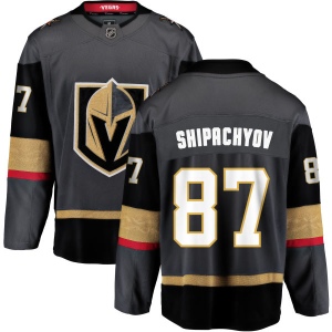 Men's Vadim Shipachyov Vegas Golden Knights Black Home Breakaway Jersey - Gold