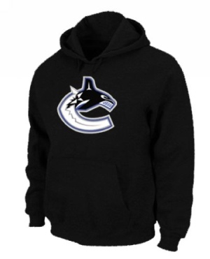 Men's Vancouver Canucks Pullover Hoodie - - Black