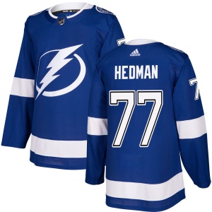 Men's Victor Hedman Tampa Bay Lightning Authentic Jersey - Blue