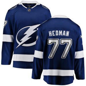 Men's Victor Hedman Tampa Bay Lightning Home Breakaway Jersey - Blue