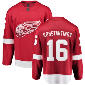 Men's Vladimir Konstantinov Detroit Red Wings Home Breakaway Jersey - Red