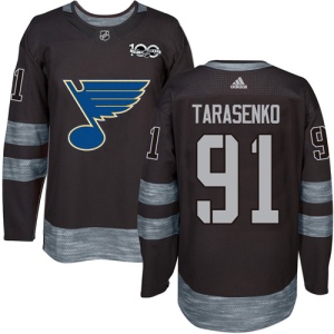 Men's Vladimir Tarasenko St. Louis Blues Authentic 1917-2017 100th Anniversary Jersey - Black