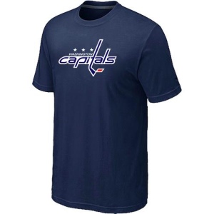 Men's Washington Capitals Big & Tall Logo T-Shirt - - Navy