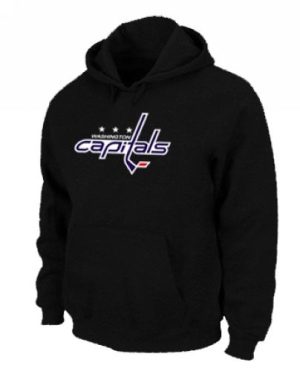 Men's Washington Capitals Pullover Hoodie - - Black