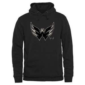 Men's Washington Capitals Rink Warrior Pullover Hoodie - Black