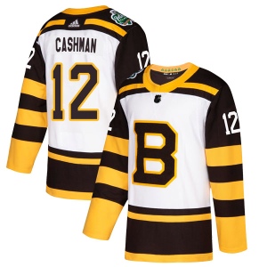 Men's Wayne Cashman Boston Bruins Authentic 2019 Winter Classic Jersey - White