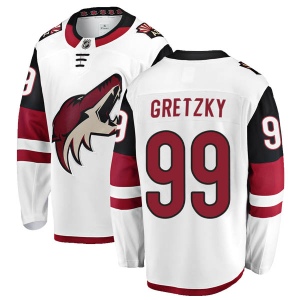 Men's Wayne Gretzky Arizona Coyotes Authentic Away Jersey - White