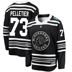 Men's Will Pelletier Chicago Blackhawks 2019 Winter Classic Breakaway Jersey - Black