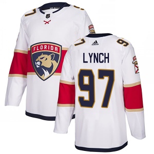 Men's Zac Lynch Florida Panthers Authentic Away Jersey - White