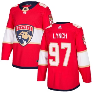 Men's Zac Lynch Florida Panthers Authentic Home Jersey - Red