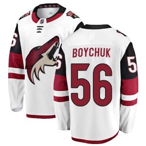 Men's Zach Boychuk Arizona Coyotes Authentic Away Jersey - White