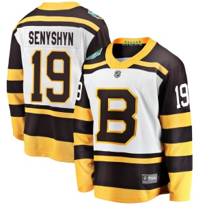 Men's Zach Senyshyn Boston Bruins 2019 Winter Classic Breakaway Jersey - White