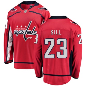 Men's Zach Sill Washington Capitals Breakaway Home Jersey - Red