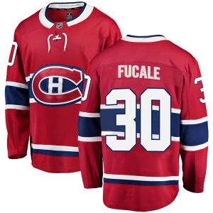 Men's Zachary Fucale Montreal Canadiens Breakaway Home Jersey - Red