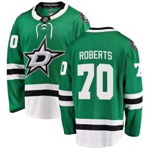 Men's Zachary Roberts Dallas Stars Breakaway Home Jersey - Green