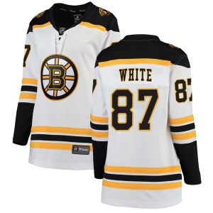 Women's A.J. White Boston Bruins Breakaway Away Jersey - White