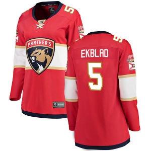 Women's Aaron Ekblad Florida Panthers Breakaway Home Jersey - Red