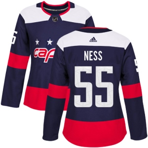 Women's Aaron Ness Washington Capitals Authentic 2018 Stadium Series Jersey - Navy Blue