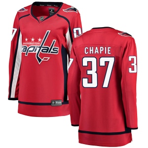 Women's Adam Chapie Washington Capitals Breakaway Home Jersey - Red