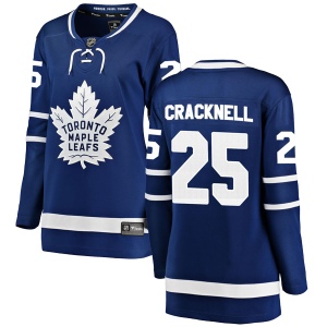 Women's Adam Cracknell Toronto Maple Leafs Breakaway Home Jersey - Blue