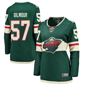 Women's Adam Gilmour Minnesota Wild Breakaway Home Jersey - Green